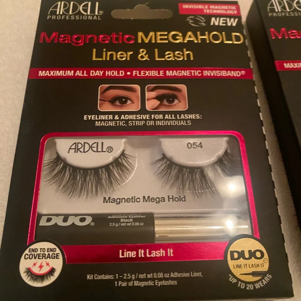 2- packs NEW Ardell Magnetic Megahold Liner & Lash Set - Picture 2 of 4